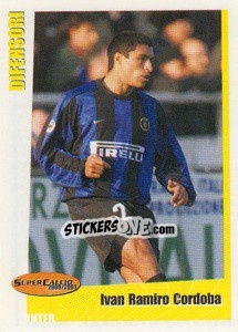 Figurina Ivan Ramiro Cordoba - SuperCalcio 2000-2001 - Panini