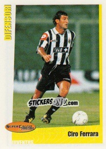 Sticker Ciro Ferrara - SuperCalcio 2000-2001 n. 107 - Panini