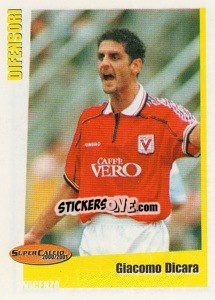 Sticker Giacomo Dicara - SuperCalcio 2000-2001 - Panini
