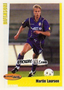 Sticker Martin Laursen - SuperCalcio 2000-2001 n. 114 - Panini