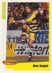 Sticker Dino Baggio - SuperCalcio 2000-2001 n. 116 - Panini