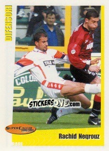 Sticker Rachid Neqrouz - SuperCalcio 2000-2001 - Panini