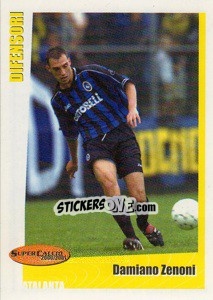 Figurina Damiano Zenoni - SuperCalcio 2000-2001 - Panini