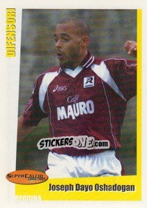 Sticker Joseph Dayo Oshadogan - SuperCalcio 2000-2001 n. 122 - Panini