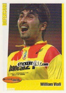 Sticker William Viali - SuperCalcio 2000-2001 n. 132 - Panini