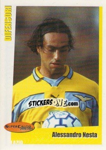 Sticker Alessandro Nesta - SuperCalcio 2000-2001 n. 133 - Panini