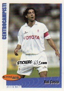 Sticker Rui Costa - SuperCalcio 2000-2001 n. 134 - Panini