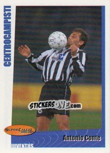 Sticker Antonio Conte - SuperCalcio 2000-2001 n. 136 - Panini