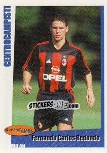 Sticker Fernando Carlos Redondo - SuperCalcio 2000-2001 - Panini