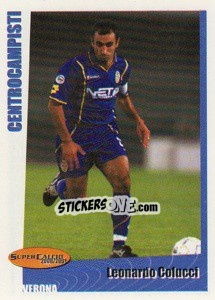 Sticker Leonardo Colucci - SuperCalcio 2000-2001 n. 143 - Panini