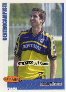 Cromo Johan Micoud - SuperCalcio 2000-2001 - Panini