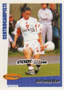Sticker Ahn Jungh Wan - SuperCalcio 2000-2001 n. 145 - Panini