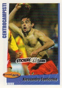 Figurina Alessandro Conticchio - SuperCalcio 2000-2001 - Panini