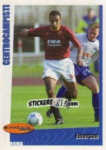 Sticker Emerson - SuperCalcio 2000-2001 n. 153 - Panini