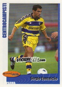 Sticker Sérgio Conceição - SuperCalcio 2000-2001 n. 154 - Panini