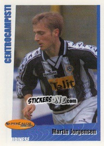 Sticker Martin Jorgensen - SuperCalcio 2000-2001 n. 158 - Panini