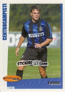 Sticker Farinos - SuperCalcio 2000-2001 n. 161 - Panini
