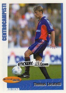 Sticker Thomas Locatelli - SuperCalcio 2000-2001 n. 163 - Panini