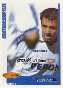 Sticker Fabio Pecchia - SuperCalcio 2000-2001 - Panini
