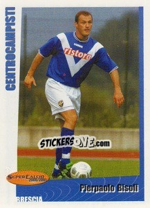 Sticker Pierpaolo Bisoli - SuperCalcio 2000-2001 n. 168 - Panini