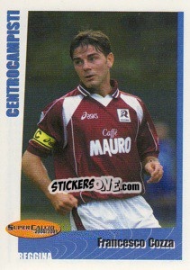 Sticker Francesco Cozza - SuperCalcio 2000-2001 n. 169 - Panini