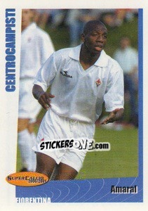 Sticker Amaral - SuperCalcio 2000-2001 n. 171 - Panini