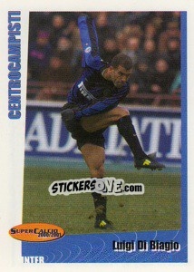 Sticker Luigi Di Biagio - SuperCalcio 2000-2001 - Panini