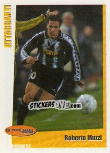 Sticker Roberto Muzzi - SuperCalcio 2000-2001 - Panini