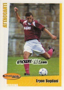 Sticker Eryon Bogdani - SuperCalcio 2000-2001 n. 181 - Panini