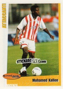 Sticker Mohamed Kallon - SuperCalcio 2000-2001 n. 194 - Panini