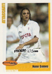 Sticker Nuno Gomes - SuperCalcio 2000-2001 n. 196 - Panini