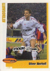 Sticker Oliver Bierhoff - SuperCalcio 2000-2001 n. 197 - Panini