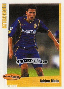 Sticker Adrian Mutu - SuperCalcio 2000-2001 n. 204 - Panini
