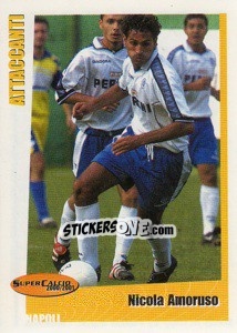 Sticker Nicola Amoruso - SuperCalcio 2000-2001 n. 205 - Panini