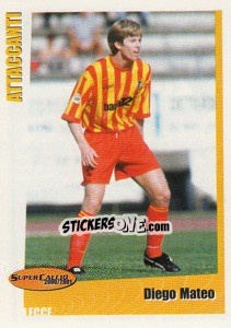 Sticker Diego Mateo - SuperCalcio 2000-2001 n. 208 - Panini
