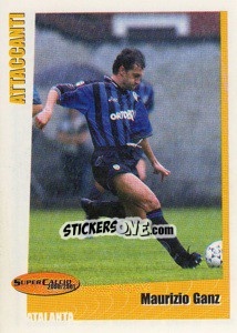 Sticker Maurizio Ganz - SuperCalcio 2000-2001 - Panini