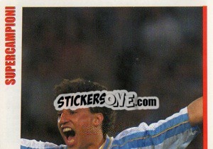 Sticker Hernan Jorge Crespo - SuperCalcio 2000-2001 n. 217 - Panini