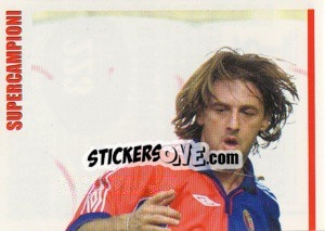 Sticker Giuseppe Signori - SuperCalcio 2000-2001 n. 223 - Panini