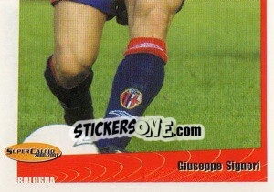 Cromo Giuseppe Signori - SuperCalcio 2000-2001 - Panini