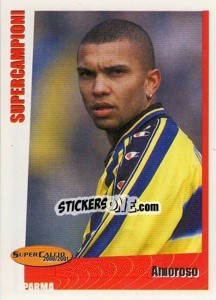 Sticker Amoroso - SuperCalcio 2000-2001 n. 241 - Panini