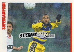 Sticker Amoroso - SuperCalcio 2000-2001 n. 242 - Panini