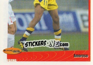 Sticker Amoroso - SuperCalcio 2000-2001 n. 243 - Panini