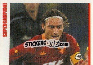 Sticker Francesco Totti - SuperCalcio 2000-2001 n. 247 - Panini