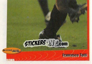 Sticker Francesco Totti - SuperCalcio 2000-2001 n. 249 - Panini
