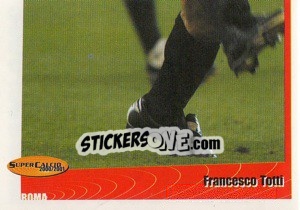 Sticker Francesco Totti - SuperCalcio 2000-2001 - Panini