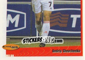 Sticker Andriy Shevchenko - SuperCalcio 2000-2001 - Panini