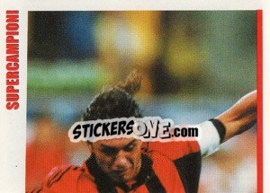 Sticker Paolo Maldini - SuperCalcio 2000-2001 n. 262 - Panini
