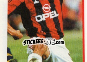 Sticker Paolo Maldini - SuperCalcio 2000-2001 n. 263 - Panini