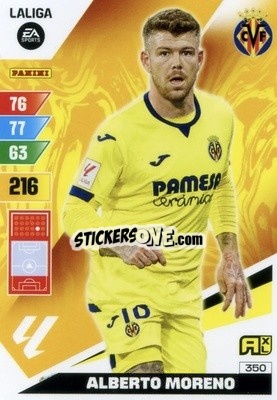 Figurina Alberto Moreno - LaLiga 2023-2024. Adrenalyn XL
 - Panini