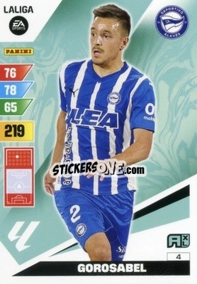 Cromo Gorosabel - LaLiga 2023-2024. Adrenalyn XL
 - Panini